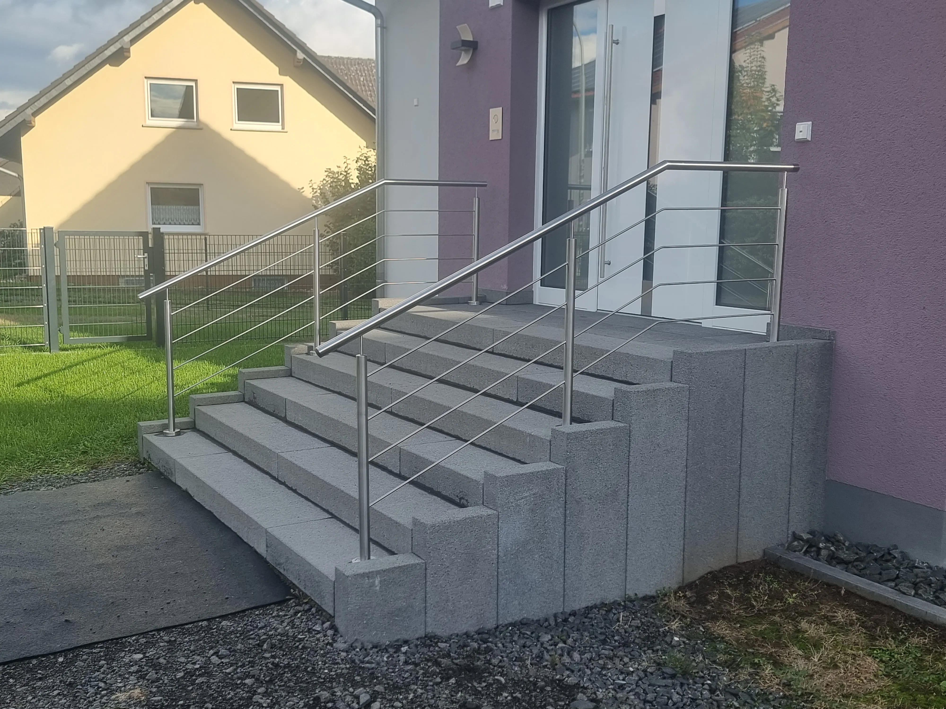 Geländer an Treppe